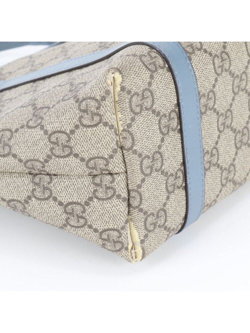 Gucci GG Supreme Leather Tote Bag Shoulder - Picture 8 of 12